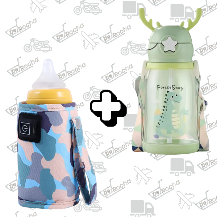 Combo calentador tetero+ tetero reno